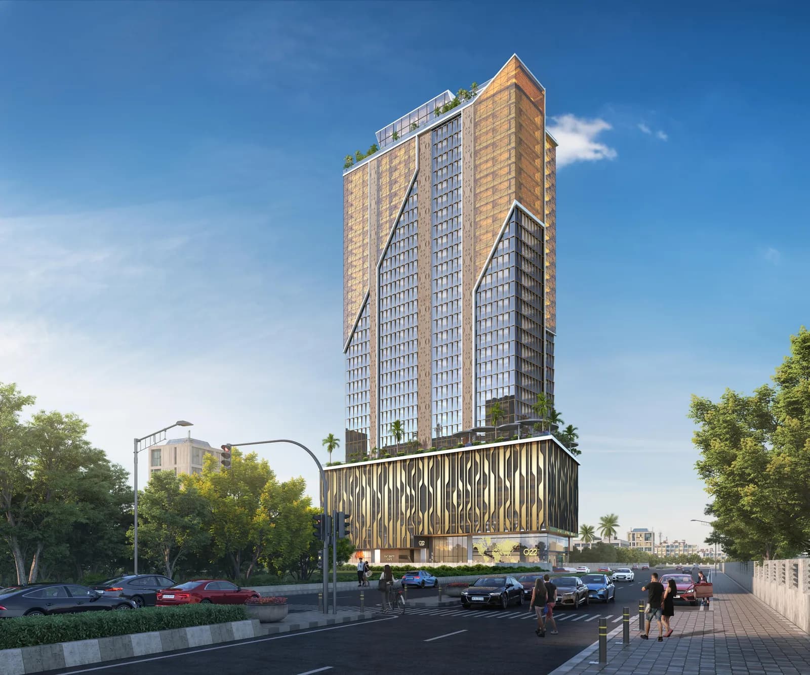 O22 Business Park creating a landmark address at Wagle Estate